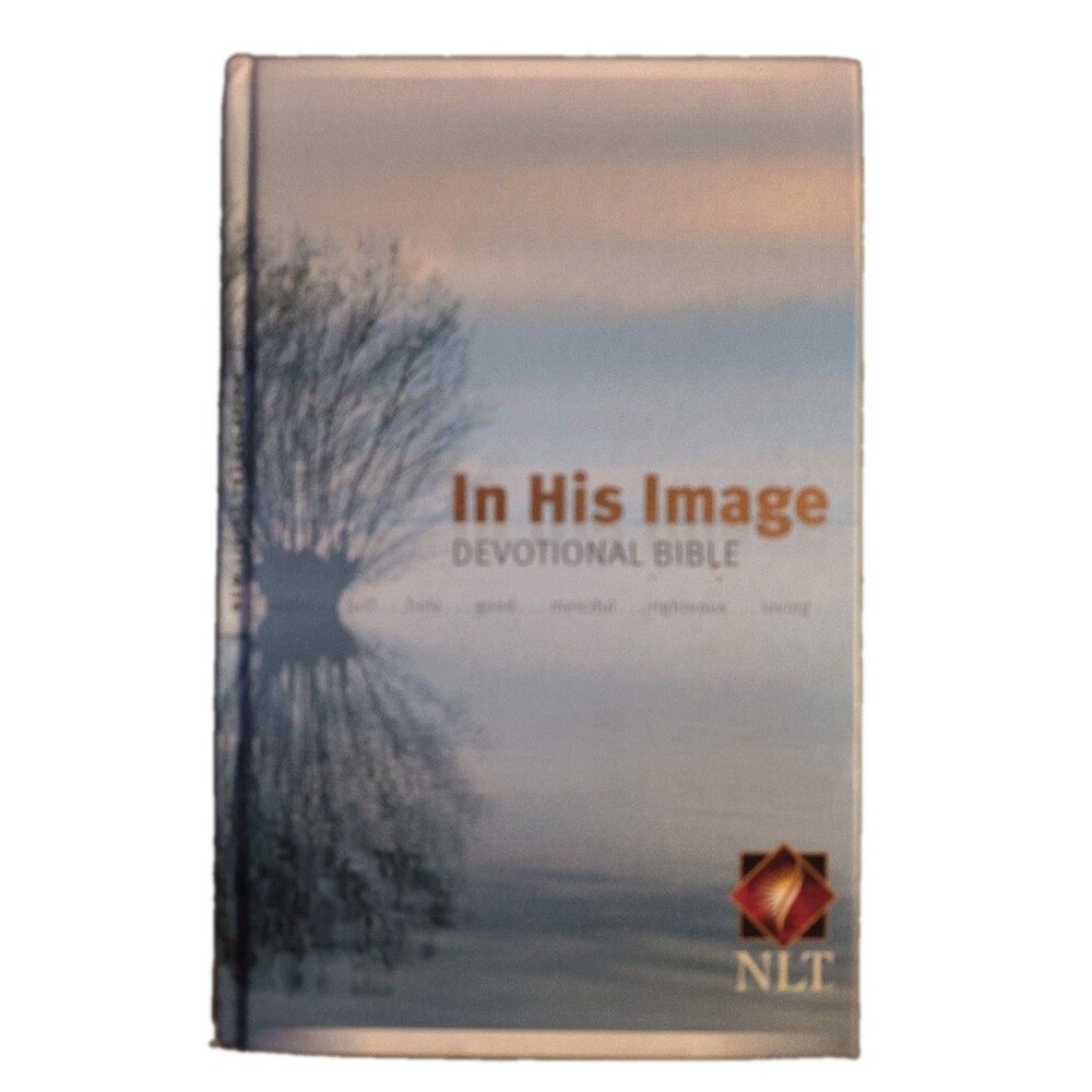 In His Image Devotional Bible NLT Hardcover Tyndale New Living Translation Daily